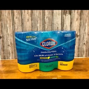 Clorox 3-pack Anti-bac cleaning wipes 225 total